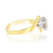 18ct Yellow Gold 2 Carat Australian Diamond Solitaire, M