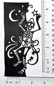 BONY BOOGIE PAPER DIE CUT EMBELLISHMENTS HALLOWEEN