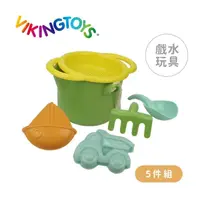 在飛比找momo購物網優惠-【瑞典Viking Toys】莫蘭迪色系-夏日沙灘玩沙工具5