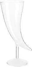 Homoyoyo Moon Shape Cocktail Cup Unique Wine Goblet with Molecular Smoking Technology Creative Decorative Glass for Parties Safe and Sturdy Design for Distinctive Drinking Experience