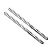 3.9mm HSS M35 Round Shank 6 Straight Flutes Machine Cutter Chucking Reamer 2 Pcs