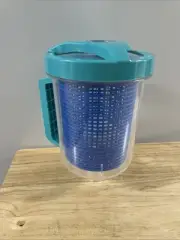 Inline Pool Leaf Canister Plastic Pool Cleaner Leaf Catcher Trap with Mesh Baske