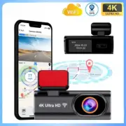 Dash Cam Dual Lens 4K UHD Recording Car Camera DVR Night Vision Video Recorder