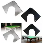 Pool Table Chrome Corner Stylish Portable Sturdy Billiard Table Corner Plate