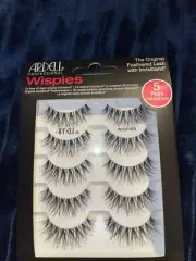 Ardell False Eyelashes Wispies Black 1 pack 5 pairs of strip lashes per pack