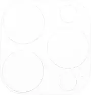 KALLORY Pro Tempered Glass Lens Protector Scratchproof Lens Cover Easy Application Fingerprint Resistant High Hardness for Enhanced Protection