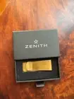 New Zenith Watch metal Money Clip with original Box