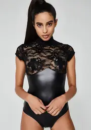 [Forplay] Spank Swank Vinyl Bodysuit