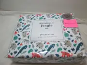 New Big Believers JUNGLE Full Sheet Set ~ Elephant, Alligator, Leopard, Tiger
