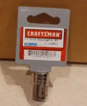 Craftsman 11 mm x 1/4" Dr Easy Read Socket 6 Pt 34607