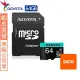 【蝦皮直營】威剛 ADATA Premier Pro microSD U3 A2 V30 64GB記憶卡(附轉卡)