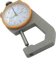 0-20mm Range Thickness Meter Round Dial Gauge Gage Tester Leather Craft Pocket Measure Tool Calipers