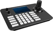 ADKIDO PTZ Camera Joystick Controller, Camera Controller POE Network 4D Joystick Decoding Keyboard with 5 Inch LCD Screen Compatible with Dome IP Camera