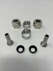 1/4” Stem & 3/8” FFL Nut Kit W/ Nylon Washers For McCann’s Carbonators 2 pack
