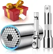 Gifts for Men Universal Socket Tools, Super Socket Wrench Repair Tool, Professio