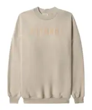 Fear of God Eternal Printed Crewneck Sweatshirt L,XXL Nude
