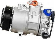Car Air Compressor ，Compatible For Seat Ibiza CORDOBA 2002-200/ AUDI SKODA/VW Polo Ac Oe 6Q0820803G 6Q0820803H 6Q0820803J 6q0820803d