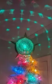 Bradford Celestial Star Light Christmas Tree Topper -Like