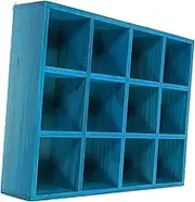 DOITOOL Wooden Cubby Shelf Compartment Wall Display Shelf for Collectibles for Home and Stylish Storage