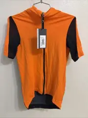 ASSOS Rally SHORT SLEEVE JERSEY, Men's Medium, Open Orange -New with Tags