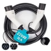 INCHARGEx Premium 22kW | 32A | 3 Phase | 480v Type 2 to Type 2 EV Charging Cable