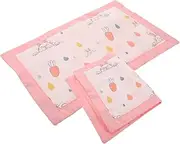 Vaguelly Small Pillow for Boys and Girls Toddler Bedding Set Muslin Pillowcase for Boys Girls Machine Washable