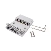 Quality Alloy Chrome Square Shape Bass Bridge for 4 String Rickenbacker Guitar e