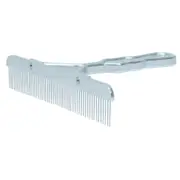 Weaver Aluminium Blunt Tooth Cattle Comb