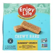 Enjoy Life - Snack Bar - SunSeed Crunch - Gluten Free - 5 oz - case of 6