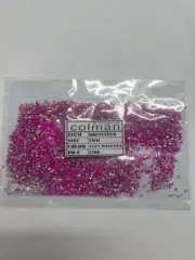 7200 PCs Neon Magenta Size 2mm rhinestuds flatback hotfix