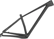 MTB Carbon Frame 29er Carbon Fiber Mountain Bike Frame 15.5''/17''/19'' Hardtail XC Boost Trail Mountain Bicycle Frame Disc Brake Quick Release Rear Spacing 135X9mm