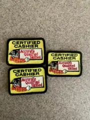 Home Depot Certified Cashier Patch. New