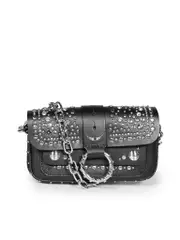 Black Kate Bejewelled Wallet Bag