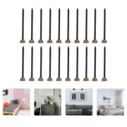 100 Pcs D- Picture Hangers Hook Nail Hanging Nails Hardware