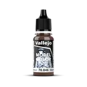 Vallejo Model Colour #154 - Mahogany Brown - 18 ml Matt Acrylic Paint