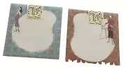 Carly's Wish Supporting Health for Women 2 pc. Set 6" Memo Pads "Vive la femme!"