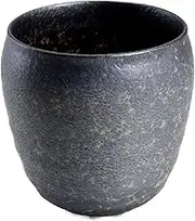 CtoC Japan Shochu Cup (Silver), Multi, φ3.5 x 3.5 inches (9 x 9 cm), 12.6 fl oz (370 cc), Moonlight, Toetsu Kiln, Arita Ware, Made in Japan