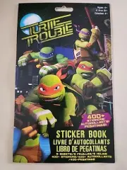Teenage Mutant Ninja Turtles True Trouble 400+Stickers: Ready for Battle! TMNT