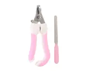 P144 2 Sets Large Grooming Scissors Puppy Cat Nail Repairer Pet Supplies