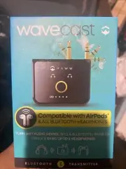 Paww WaveCas Bluetooth Audio Transmitter Fast Charge Bluetooth Broadcaster