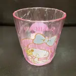 全新 日本 大創 DAISO 塑膠杯 美樂蒂 漱口杯 杯子