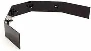 TCI Transmission Shield, Flexplate, Steel, Silver Vain Powdercoated, For Ford, Small Block C-4/C-6, Each