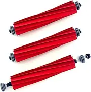 3 Pack Replacement Rubber Main Brush for Roborock S7 Max Ultra/S7 MaxV/S7 MaxV Plus/S7 Pro Ultra/ Q7 Max/Q Revo Robotic Vacuum, Including 3 Roller Brush.