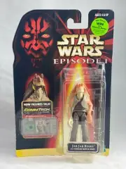 Star Wars 1999 Episode 1 Collection Jar Jar Binks with CommTech Chip