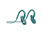 Bone Conduction Earphone Ear Hook Built-in Memory IPX5 Waterproof Sports Wireless Bluetooth-compatible Headphones for Running-Green