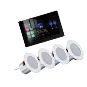 25W Bluetooth Wall Amplifier Ceiling Speaker Stereo Home Theater Sound System
