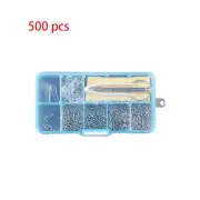 New Eye Glasses Sunglasses Repair Tool Screw Nose Pad Optical Assortment Kit Set