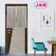 【J&N】蕾蒂蕾絲雙開式門簾90*90(米白/1入)