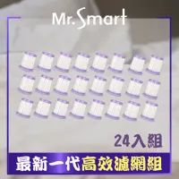 在飛比找momo購物網優惠-【Mr.Smart】最新一代小紫除蹣機HEPA濾網24入