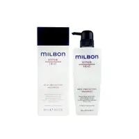 在飛比找PChome24h購物優惠-MILBON 哥德式 潤活HEAT洗髮精 500ml